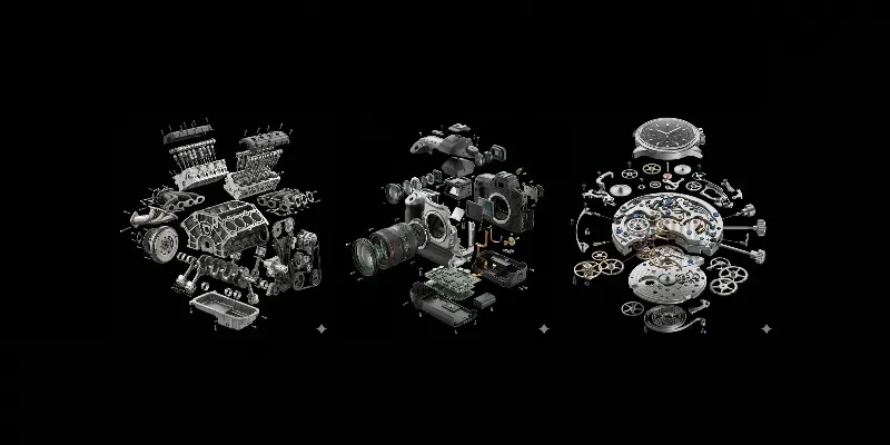 Professional Exploded View Master Generator App | PromptBase