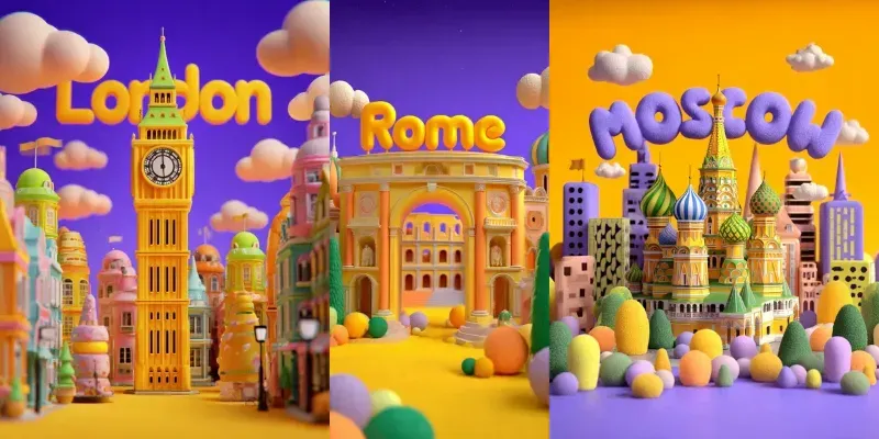 Toycore City Poster Pack Generator App | PromptBase