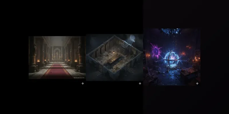 Cinematic Dungeon Room Engine Generator App | PromptBase