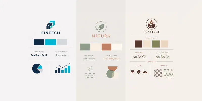 Brand Identity Presentation Board Generator App | PromptBase