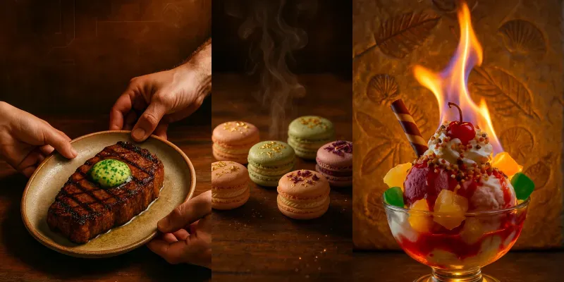 Dynamic Food Action Shots ChatGPT Image Prompt | PromptBase