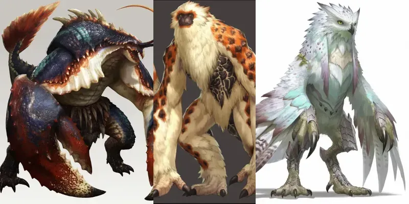 Monster Hunter World Creature Design Generator App | PromptBase