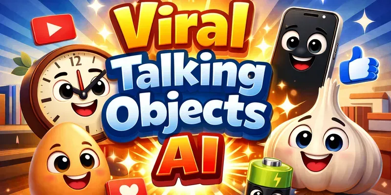 Viral Talking Objects AIs Veo Prompt | PromptBase