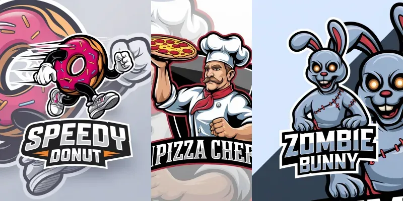 Custom Modern Mascot Logo Generator App | PromptBase