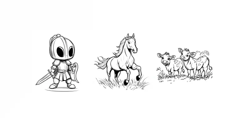 Coloring Pages Generator App | PromptBase