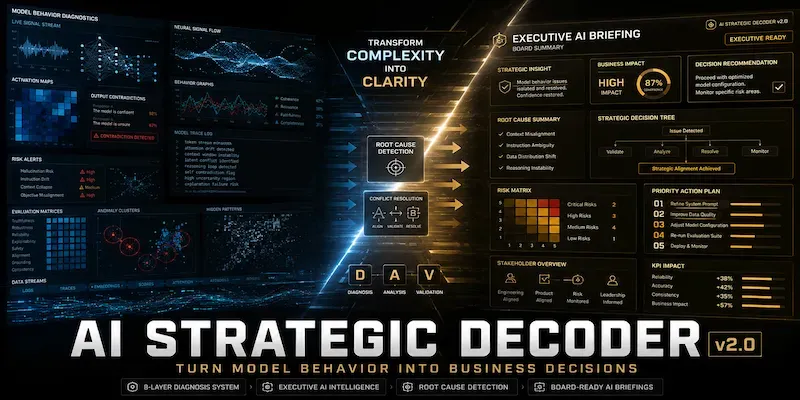 Ai Strategic Decoder V20 Generator App | PromptBase