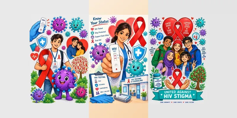 Hiv Awareness Hope Illustrations ChatGPT Image Prompt | PromptBase