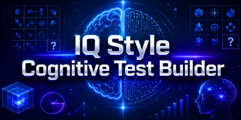 Iq Style Cognitive Test Builder ChatGPT Skill | PromptBase
