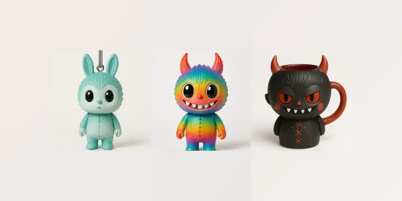 Labubuverse Custom Collectible Character Generator App | PromptBase