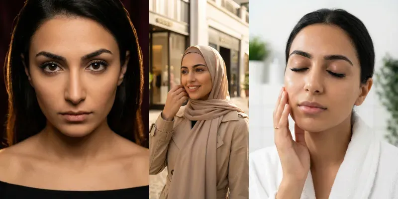 Zara Consistent Middle Eastern Models Gemini Image Prompt | PromptBase