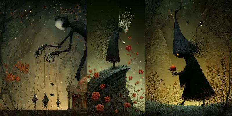 Shadow Fairytale Entities Generator App | PromptBase