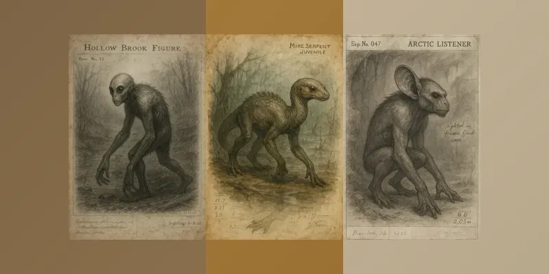 Cryptid Field Dossier Generator App | PromptBase