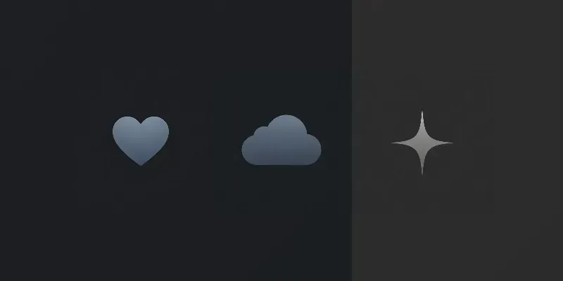 Ios App Dark Clear Light Icons Generator App | PromptBase