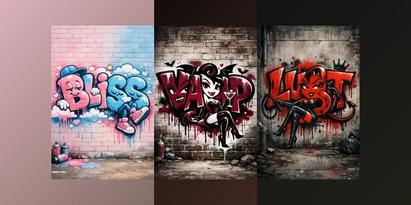 Graffiti Character Tag Maker Generator App | PromptBase