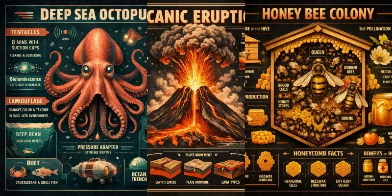Retro Educational Infographic Poster Generator App | PromptBase