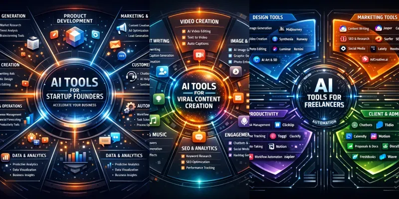 Ai Tools Radial Infographic Generator App | PromptBase