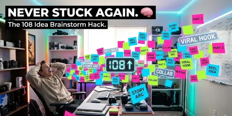 Ultimate 108 Ideas Brainstorm Generator App | PromptBase