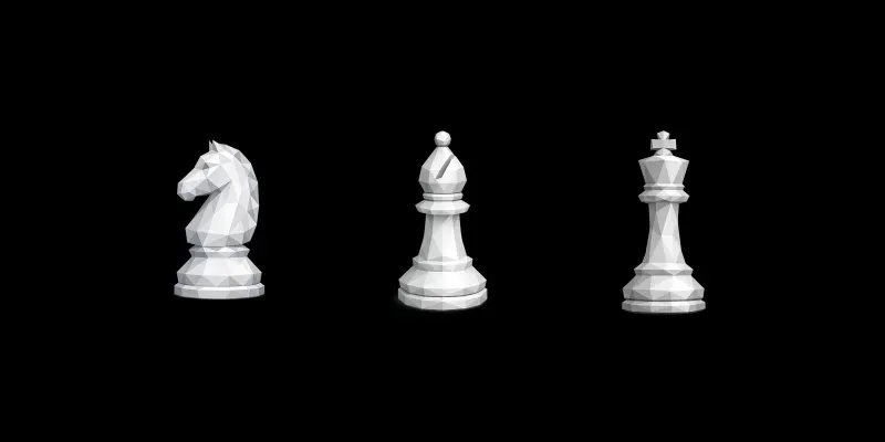 Lowpoly Chess Piece Generator App | PromptBase