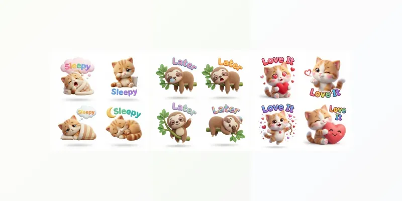 Kawaii 3d Emoji Mascot Sticker Maker Generator App | PromptBase
