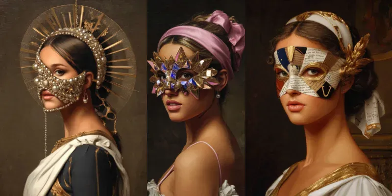 Pop Fantasy Masks Generator App | PromptBase
