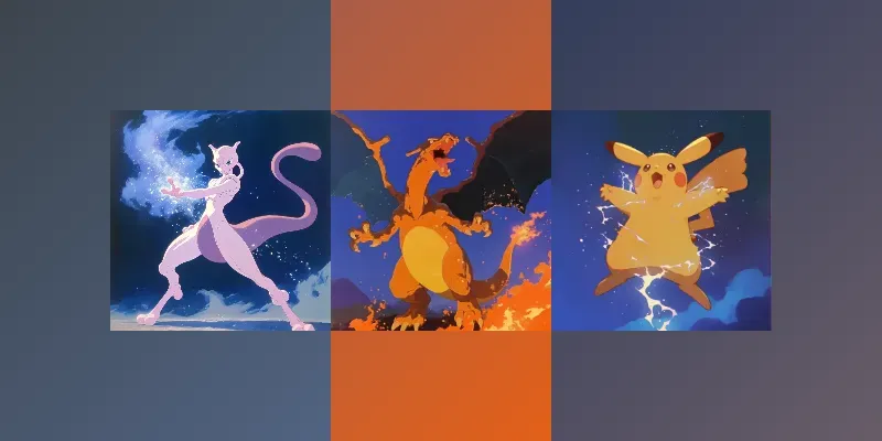 Dynamic Pokemon Splash Art Generator App | PromptBase