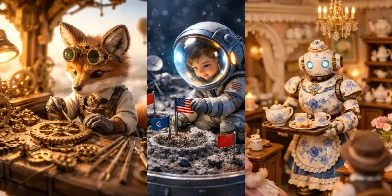 Miniature Storybook Ai Prompt Pack Generator App | PromptBase
