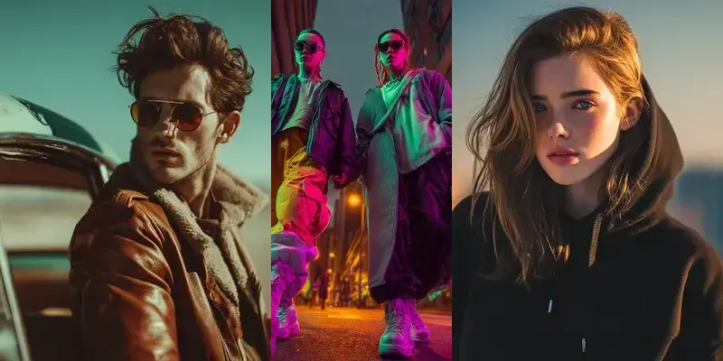 Cross Processed Cinema Portraits Generator App | PromptBase