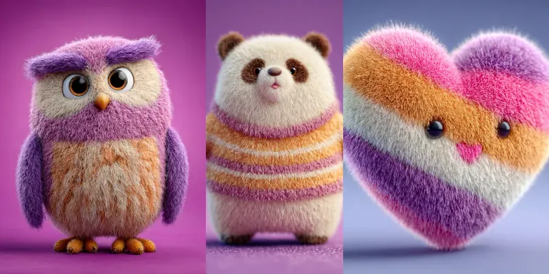 Ultra Cute 3d Furry Objects Generator App | PromptBase