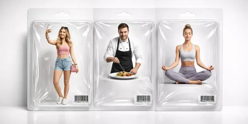 Human Packaging Concept Art Generator App | PromptBase