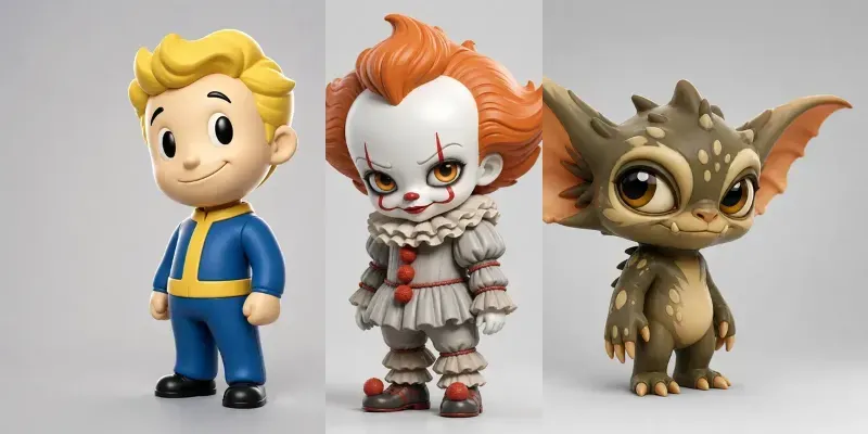 3d Collectible Chibi Figurines ChatGPT Image Prompt | PromptBase