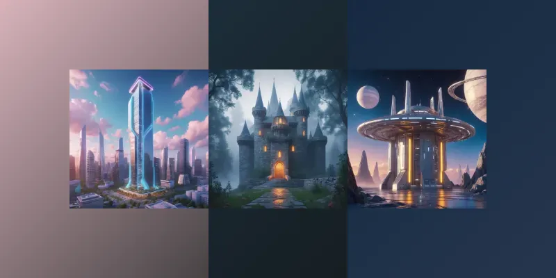 Stylized 3d Render Architecture Generator App | PromptBase
