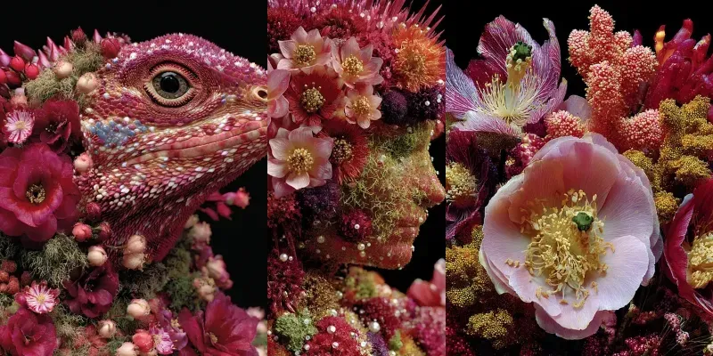 Hyperflora Baroque Bloom Style Generator App | PromptBase