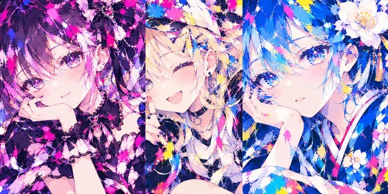 Kawaii Vivid Girls Generator App | PromptBase