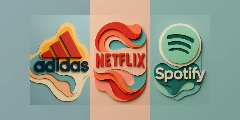 Paper Cut Layered Logos ChatGPT Image Prompt | PromptBase