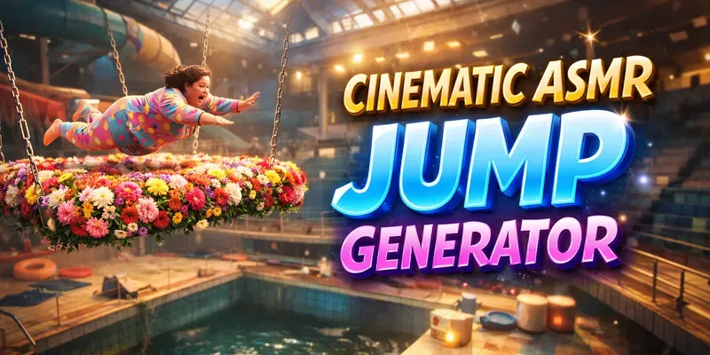 Cinematic Asmr Jump Generator App | PromptBase